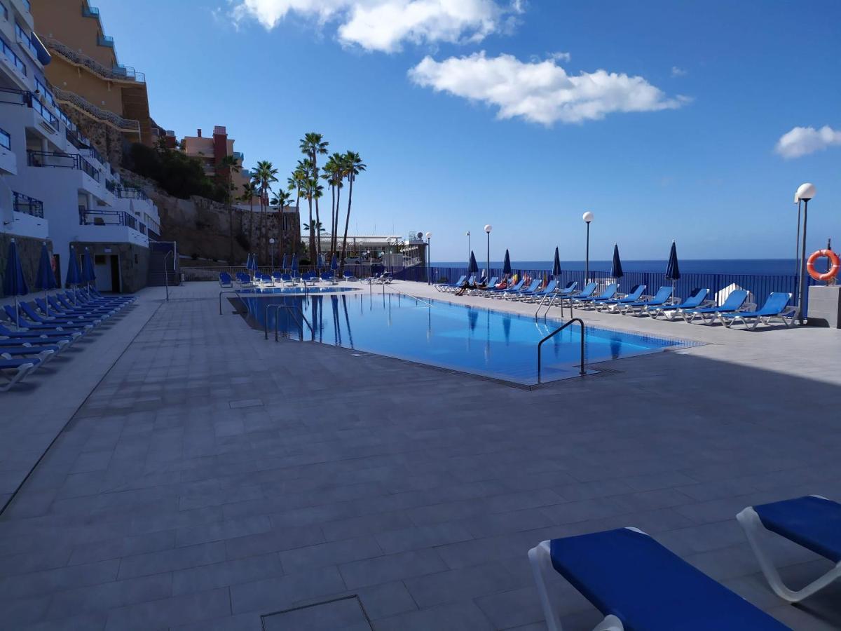 Ocean View Apartment In Taurito, Mogan - Top Floor Eksteriør bilde