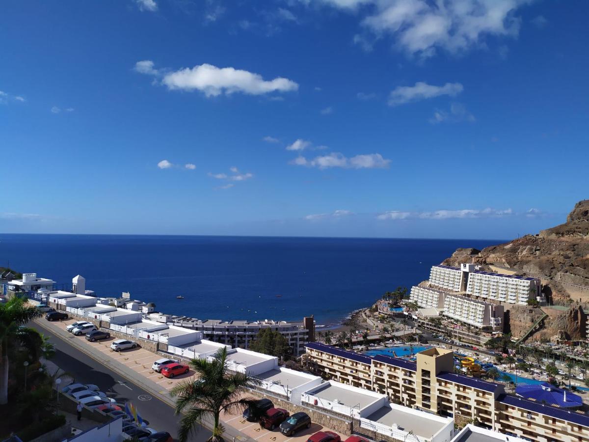 Ocean View Apartment In Taurito, Mogan - Top Floor Eksteriør bilde