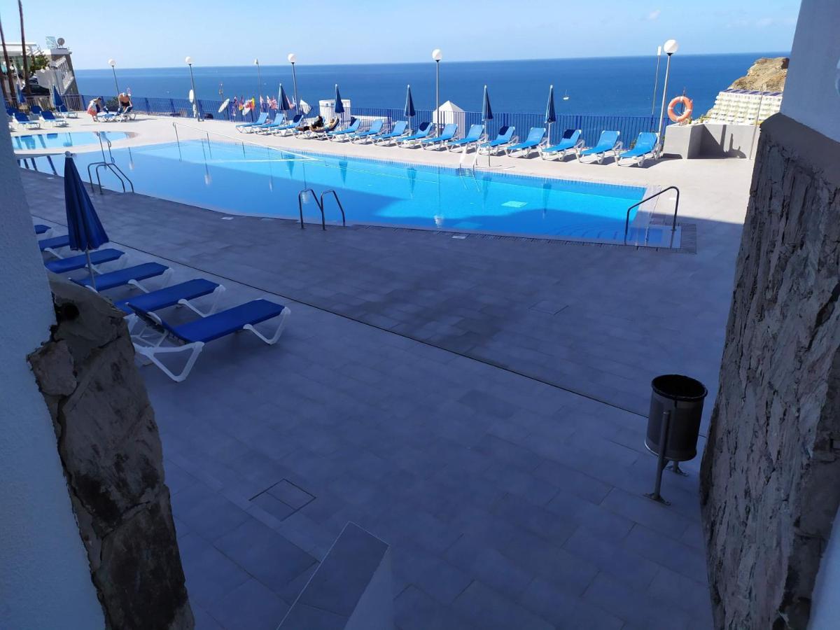 Ocean View Apartment In Taurito, Mogan - Top Floor Eksteriør bilde