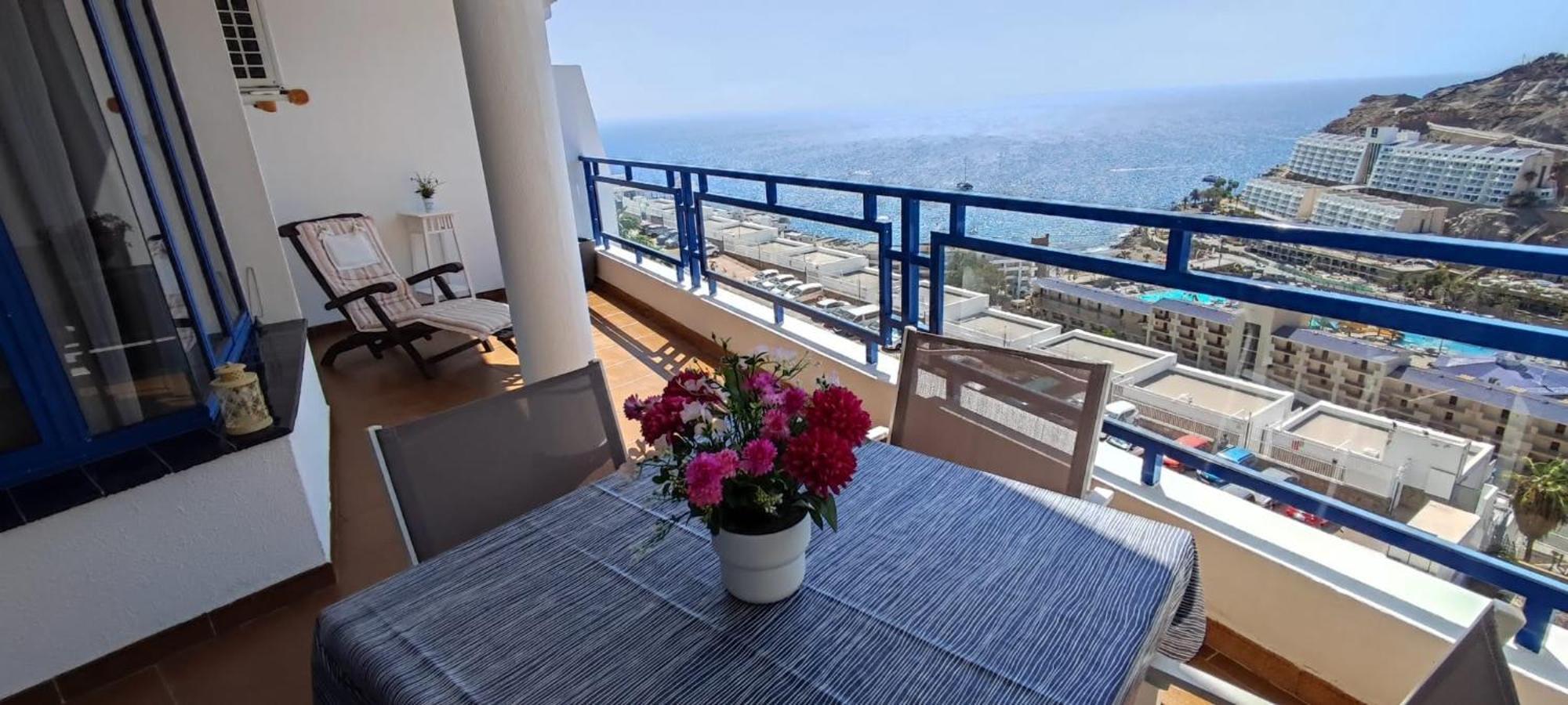 Ocean View Apartment In Taurito, Mogan - Top Floor Eksteriør bilde